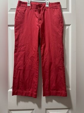 GAP Women's Red Chino Pants - Straight Leg